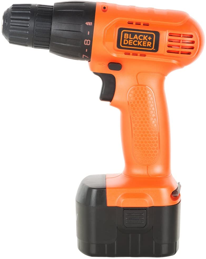 BLACK DECKER CD121K50 12V 10mm Ni Cd Cordless Drill Driver