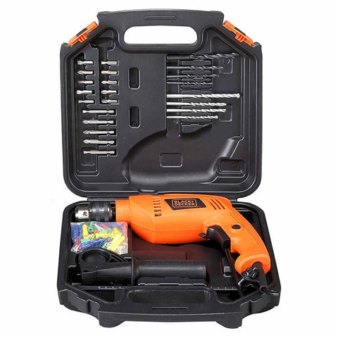 BLACK DECKER HAMMER DRILL KIT 13MM HD555K50 Zakamlova Hardware