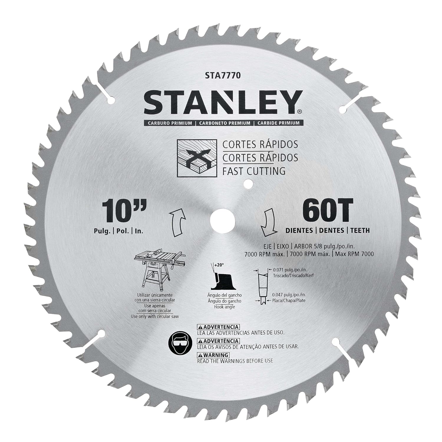 Sierra metal de 254mm de Stanley