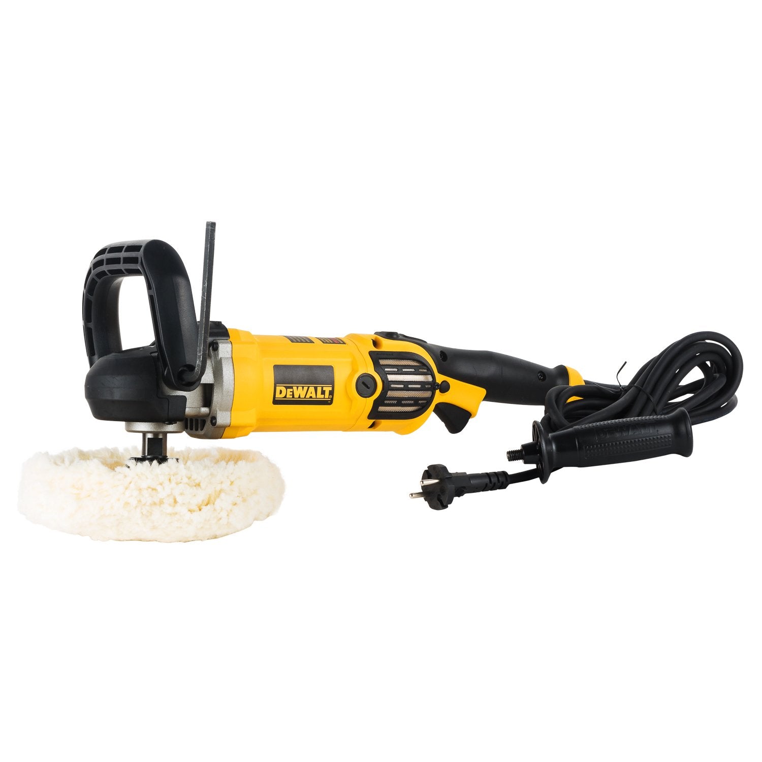 DEWALT DW849 8 Amp 7-Inch/9-Inch Electronic Variable-Speed Right-Angle  Polisher