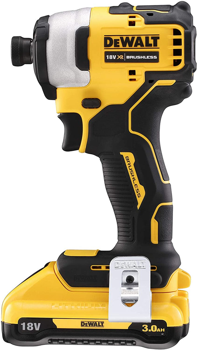 DEWALT DCF809L2T-QW 18V Brushless Impact Driver with 2 Li-Ion 3.0Ah ...